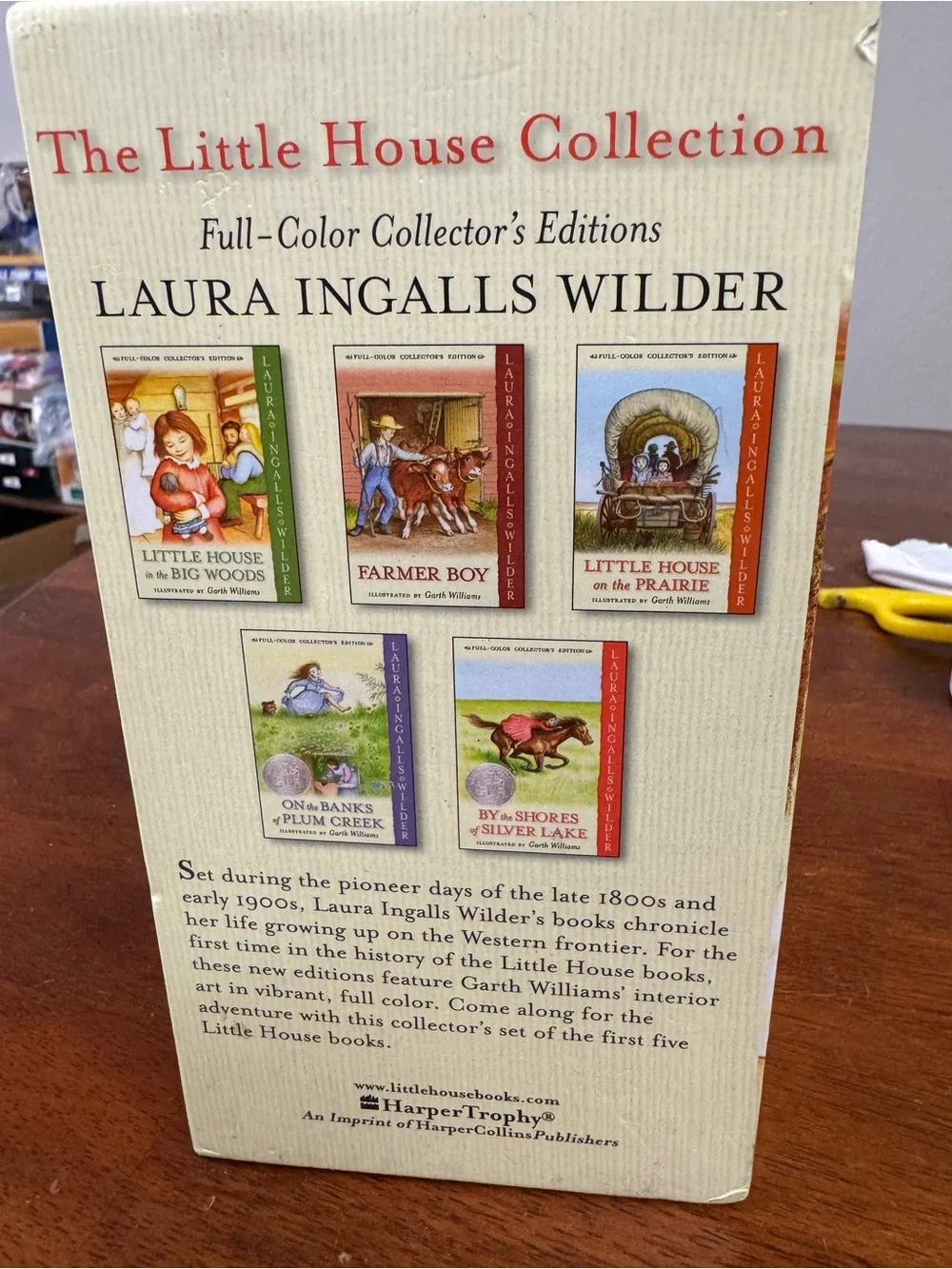 Little House on the Prairie Collection Set 1-5 Book Boxed Set NWOT